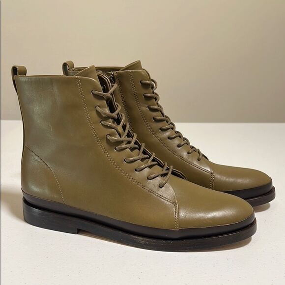 Vince Cooper Leather Boots - Picture 1 of 8